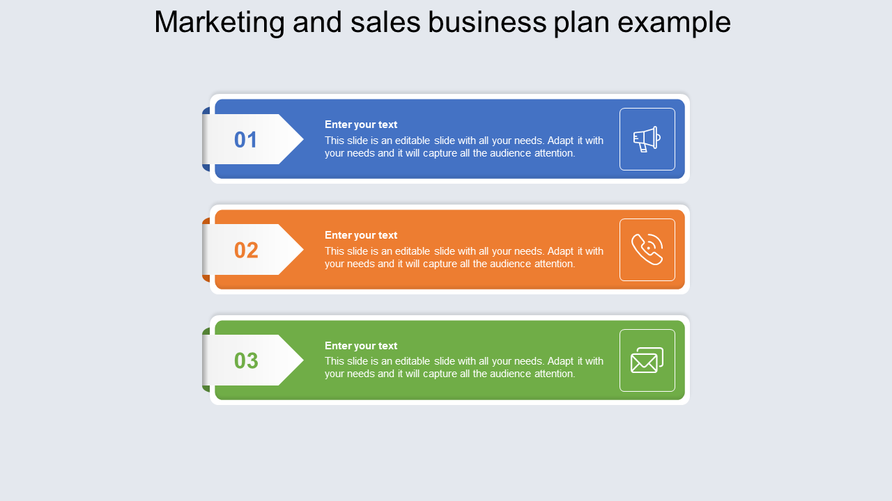 Free - Get the Best Marketing and Sales Business Plan Example